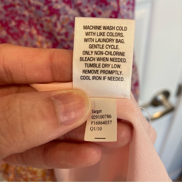 Liz Lange Maternity for Target Pink and Orange Mini Dress - Picture 7 of 9